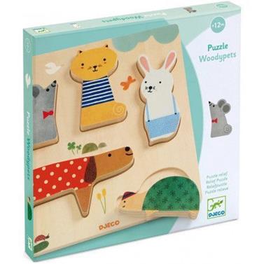 DJECO Encaixable Woodypets | 3070900010512 | Librería Sendak