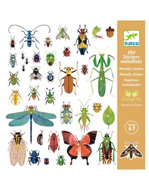 DJECO Pegatinas - Microcosmos insectos | 3070900092822 | Librería Sendak
