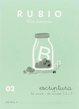 Quaderns Rubio. Escriptura 02 | 9788489773424 | Rubio Polo, Enrique | Llibreria Sendak