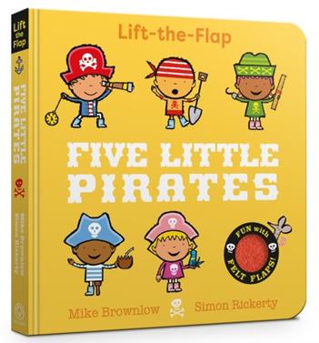 Five Little Pirates : Lift-the-Flap | 9781408370728 | Brownlow, Mike | Llibreria Sendak