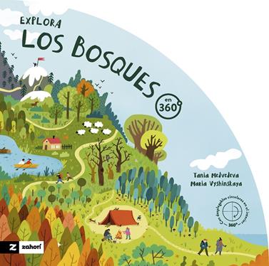 Explora los bosques en 360º | 9788419889003 | Medvedeva, Tania / Vyshinskaya, Maria | Llibreria Sendak