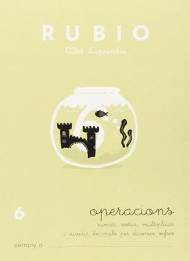 Quaderns Rubio. Operacions 6 | 9788489773103 | Rubio Polo, Enrique | Librería Sendak