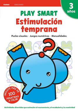 Play Smart : Estimulación temprana. 3 años | 9788414028223 | Equipo Gakken | Llibreria Sendak