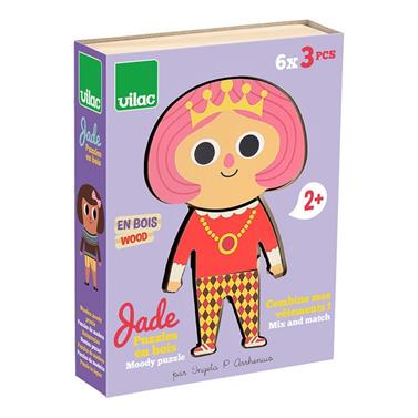 Jade Moddy Wooden Puzzle - Ingela P. Arthenius | 3048700076267 | Llibreria Sendak