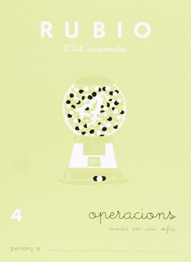 Quaderns Rubio. Operacions 4 | 9788489773066 | Rubio Polo, Enrique | Librería Sendak