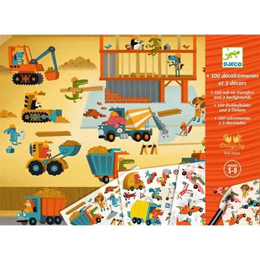 DJECO Calcomanías - Asfalto | 3070900093577 | Librería Sendak