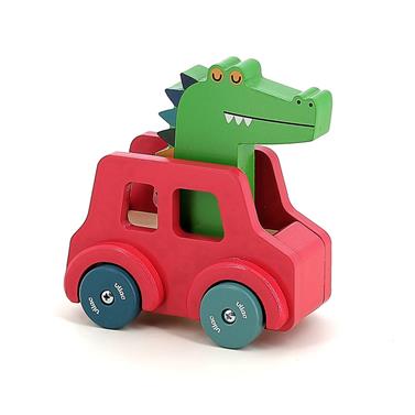 VILAC Noiture pouêt - Crocodile beep car | 3048700742636 | Llibreria Sendak