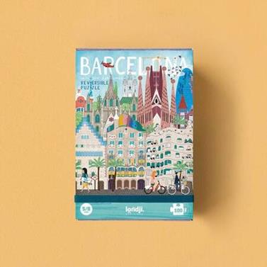 LONDJI Puzzle Barcelona Skyline | 8436580428378 | Llibreria Sendak