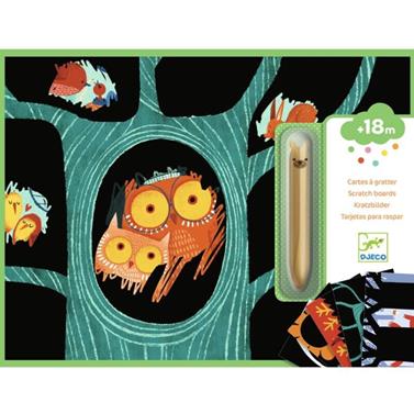 DJECO Cuadros para rascar - Animales para descubrir | 3070900000414 | Llibreria Sendak
