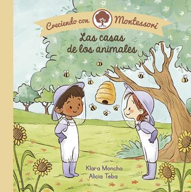 Las casas de los animales (Creciendo con Montessori. Pequeñas manitas) | 9788448855055 | Moncho, Klara/Teba, Alicia | Llibreria Sendak