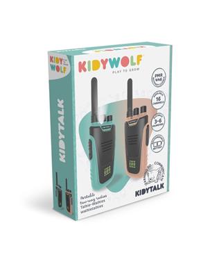 KIDYWOLF KIDYTALK - Natural y Cian | 5407009181597 | Llibreria Sendak