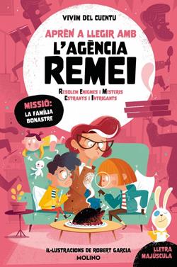 Aprèn a llegir amb l'Agència REMEI (Resolem Enigmes i Misteris Estranys i Intrig | 9788427249486 | Vivim del cuentu | Librería Sendak