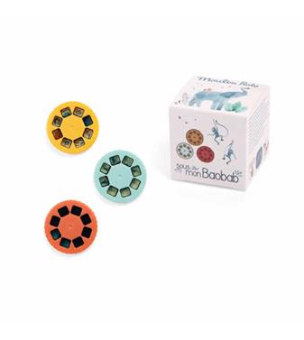 MOULIN ROTY Discos per a llanternes d'històries - Baobab | 3575676693636 | Llibreria Sendak