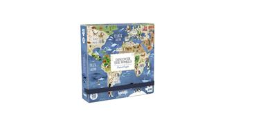 LONDJI Pocket Puzzle - Discover The World | 8436580423120 | Llibreria Sendak
