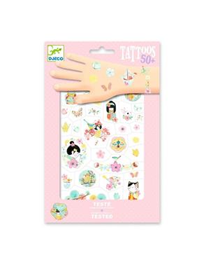 DJECO Tatuajes - Sakura | 3070900096196 | Librería Sendak