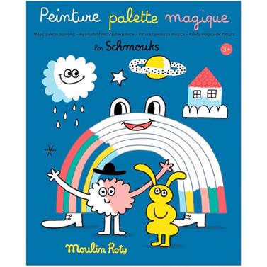 MOULIN ROTY Paleta mágica de pintura Schmouks | 3575677166047 | Llibreria Sendak