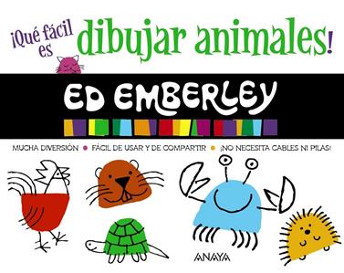 ¡Qué fácil es dibujar animales! | 9788469833841 | Emberley, Ed | Llibreria Sendak