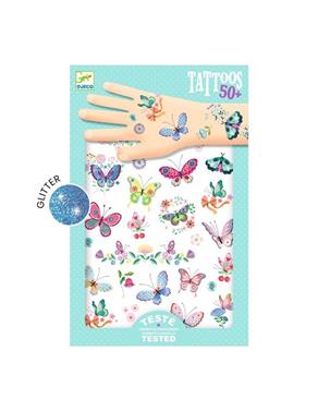DJECO Tatuajes - Mariposas de ensueño | 3070900092495 | Llibreria Sendak