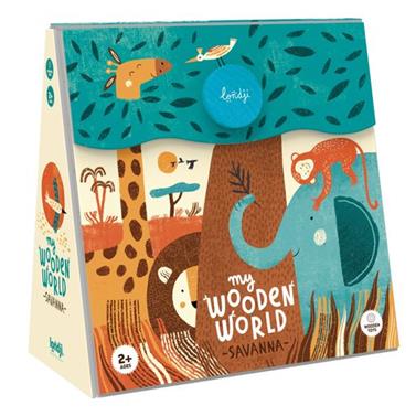 LONDJI My Wooden World - Savanna | 9999900006711 | Llibreria Sendak