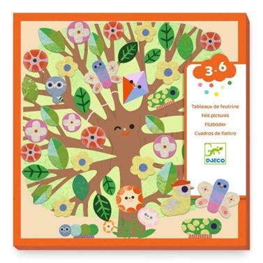 DJECO Cuadros de fieltro - La ronda de las estaciones | 3070900000896 | Llibreria Sendak