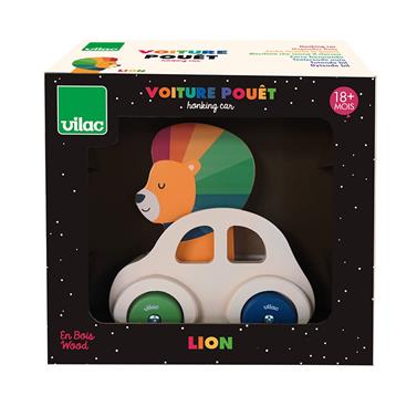 VILAC Voiture  poêet - Lion beep car | 3048700742698 | Llibreria Sendak