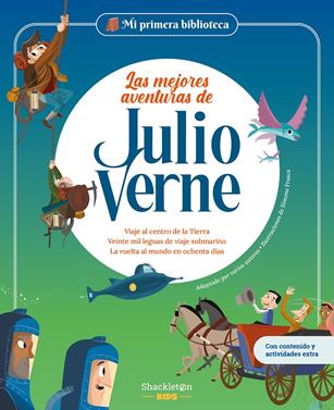 Las mejores aventuras de Julio Verne | 9788413612850 | Rodríguez Ibarra, Sergi/Arenas, Nadia/Marconi, Sara | Librería Sendak