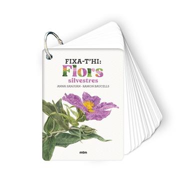 Fixa-t'hi: flors silvestres | 9788410407589 | Sanjuan Llorens, Anna/Baucells Colomer, Ramon | Llibreria Sendak