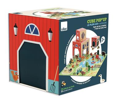 VILAC Cube Pop'Up - Le Plain Air | 3048700076472 | Llibreria Sendak