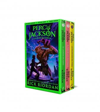 Percy Jackson y los dioses del Olimpo (estuche con: El ladrón del rayo|El mar de | 9788419868541 | Riordan, Rick | Llibreria Sendak
