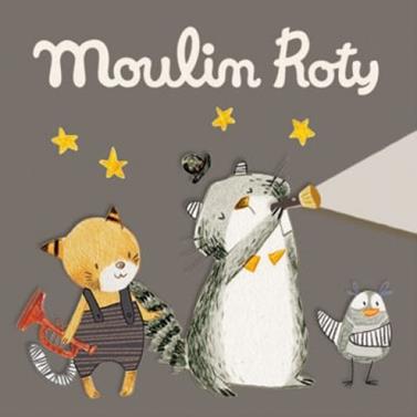MOULIN ROTY Discos per a llanternes d'històries - Les Moustaches | 3575676663646 | Llibreria Sendak