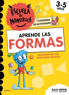 Escuela de Monstruos. Cuaderno de actividades - Aprende las FORMAS | 9791387724825 | Rippin, Sally | Llibreria Sendak
