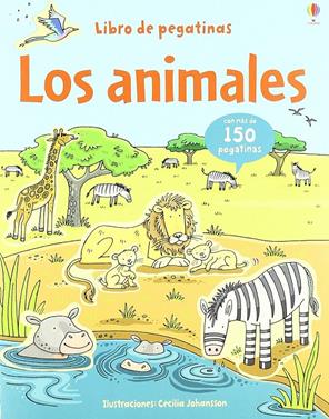 Los animales. Libro de pegatinas | 9781409516194 | AA.VV. | Librería Sendak
