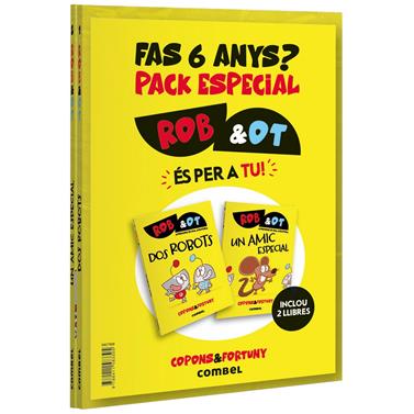 Pack Rob&Ot (1 i 2) | 9788411583305 | Copons Ramon, Jaume/Copons Ramon, Jaume | Llibreria Sendak