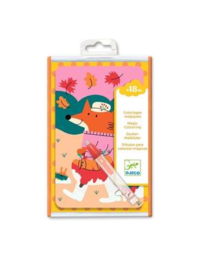 DJECO Dibujos para colorear mágicos - Cuatro estaciones | 3070900090767 | Librería Sendak