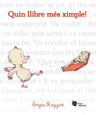 Quin llibre més ximple! | 9788494983030 | Ruzzier, Sergio | Llibreria Sendak