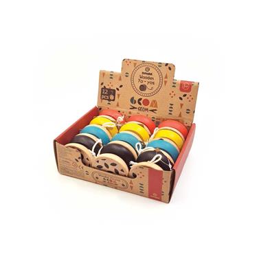 SVOORA Yoyo de fusta Geom | 5208006131109 | Llibreria Sendak