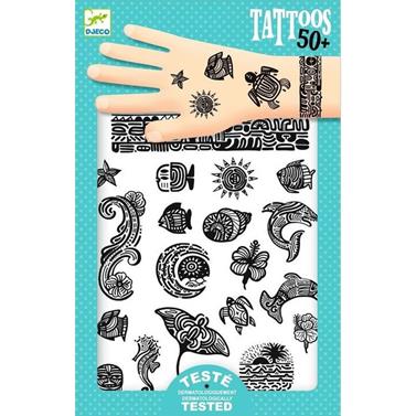 DJECO Tatuajes - Polinèsia | 3070900092488 | Librería Sendak