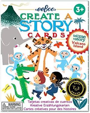 EEBOO Create a Story Cards - Volcano island | 689196504587 | Llibreria Sendak