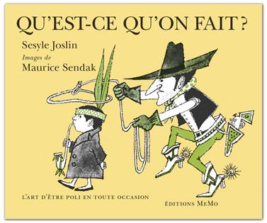 Qu'est-ce qu'on fait? | 9782352893592 | Joslin, Sesyle / Sendak, Maurice | Llibreria Sendak