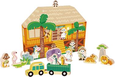 CLASSIC WORLD Play & Tell - Wild Animal | 6927049054365 | Llibreria Sendak