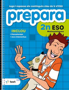 Prepara 2n ESO Matemàtiques | 9788441235830 | Díez Sardà, Lluís; Martorell i Sabaté, Eduard; Miquel i Rigual, Joan | Llibreria Sendak