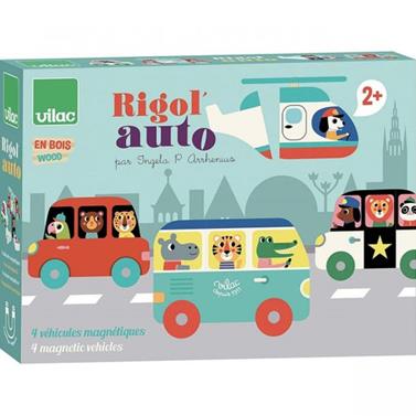 VILAC Rigol auto Magneitc Cars | 3048700076038 | INGELA ARREHENIUS | Llibreria Sendak