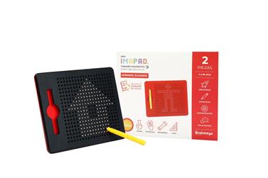 BRAINTOYS Imapad Mini negre / vermell | 781159926891 | Librería Sendak