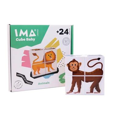 IMANIX Cube Baby Animales 4 piezas | 7804681191001 | Llibreria Sendak