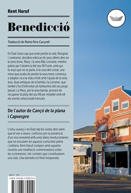 Benedicció | 9788417339210 | Haruf, Kent | Llibreria Sendak