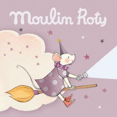 MOULIN ROTY Discos per a llanternes d'històries - Il était un fois (rosa) | 3575676643648 | Llibreria Sendak