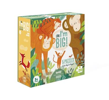 LONDJI Puzzle Look I'm Big | 8436580421652 | Llibreria Sendak