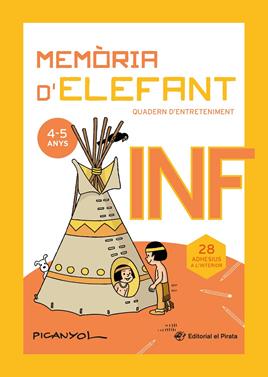 Memòria d'elefant Infantil: quadern de vacances | 9788419912343 | Martínez Picanyol, Josep Lluís | Llibreria Sendak