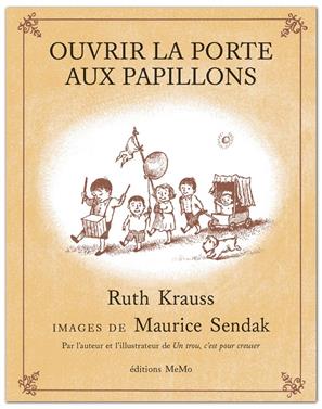 Ouvrir la porte aux papillons | 9782352892946 | Krauss, Ruth / Sendak, Maurice | Llibreria Sendak