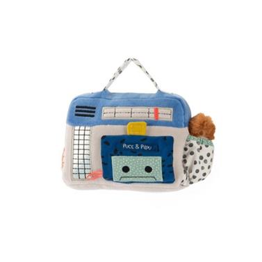 MOULIN ROTY Radio Cassette musical Puce & Pilou | 3575676840160 | Llibreria Sendak